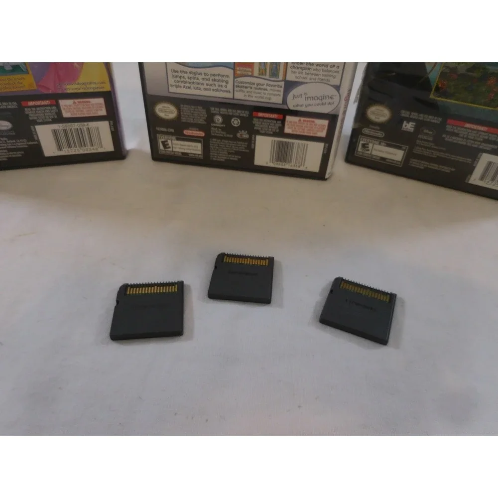 Nintendo DS 3 TESTED Disney Princess: Magical Jewels +  Imagine Figure‎ Skater +